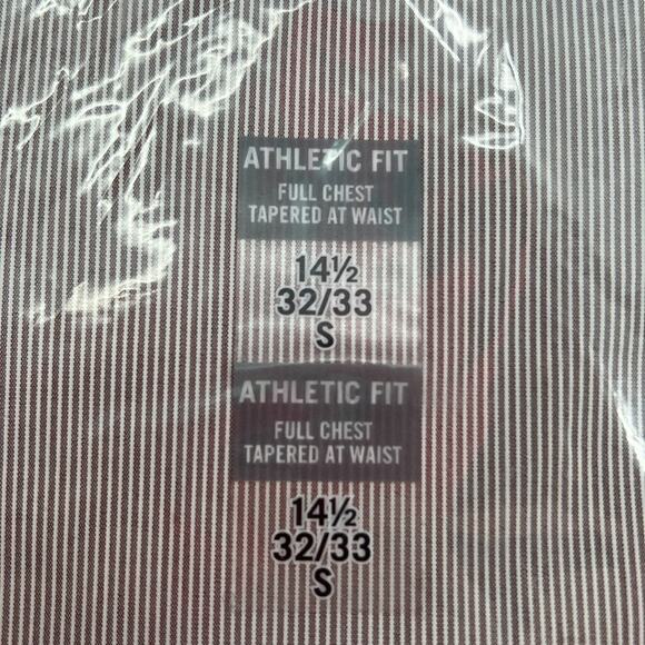 Tommy Hilfiger Cooling Fabric Athletic Fit - Brown/White - Small - New with tags - Picture 2 of 6